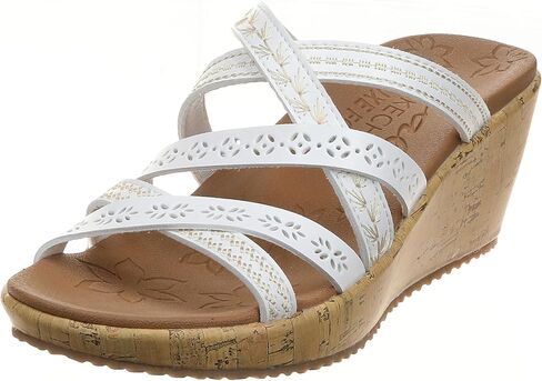 Skechers Women's Beverlee-Tiger Posse Wedge Sandal in Saudi Arabia