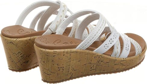 Skechers Women's Beverlee-Tiger Posse Wedge Sandal in Saudi Arabia