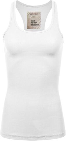Women's Racerback Tank Top Layering Ribbed Basic Undershirt (S-3X) in Saudi Arabia