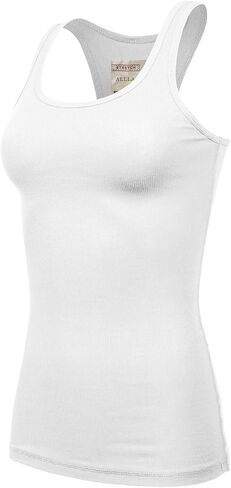 Women's Racerback Tank Top Layering Ribbed Basic Undershirt (S-3X) in Saudi Arabia