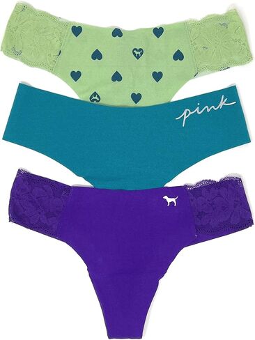 Victoria's Secret PINK Thong Panty Set of 3 in Saudi Arabia