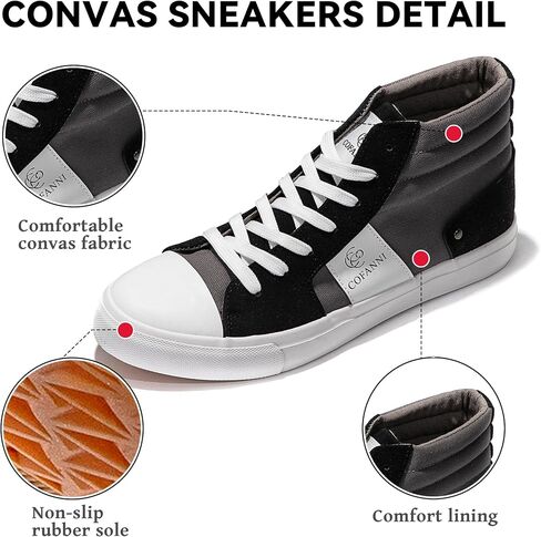 COFANNI Sneakers for Men Fashion Sneakers Tennis Shoes Men Sneakers Tenis para Mujeres Sneakers Casual Walking Shoes Comfortable Breathable in Saudi Arabia
