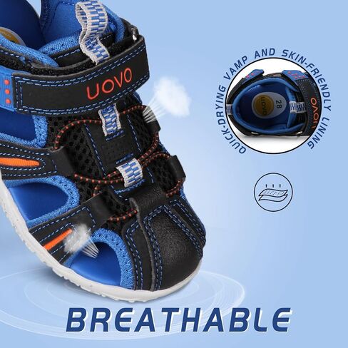 Boys Sandals Kids Sandals Hiking Athletic Closed Toe Summer Beach Outdoor Shoes for Boys Quick-Drying in Kuwait