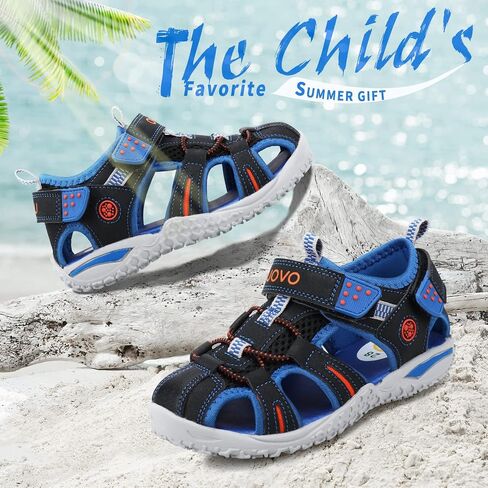 Boys Sandals Kids Sandals Hiking Athletic Closed Toe Summer Beach Outdoor Shoes for Boys Quick-Drying in Kuwait