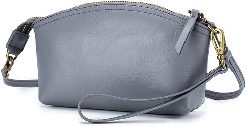 محافظ صغيرة من Lecxci للنساء، حقائب كروس، حقائب يد جلدية، محفظة بمقبض، حقيبة صغيرة على شكل صدفة in Kuwait