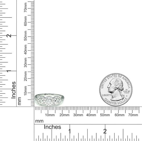 ألماس صديق 3/8 قيراط | ذهب أبيض عيار 10 قيراط أو فضة إسترلينية عيار 925 | مختبر معتمد من IGI خاتم ألماس هالو 3 حجر | قطع الماس المستديرة الرائعة | جودة GH-SI1 in Kuwait