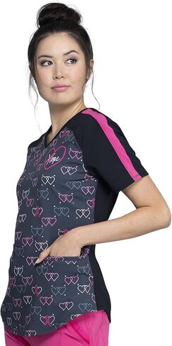 Cherokee Infinity Women Scrubs Top V-Neck CK702 in Saudi Arabia