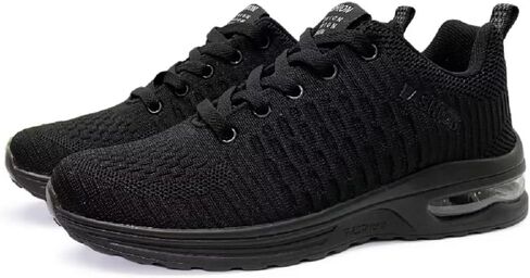 Men's Shoes Non Slip Shoes Slip on Sneakers Walking Shoes Black Red Athletic Lightweight Mesh in Saudi Arabia