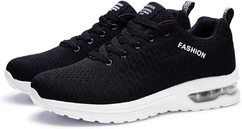 Men's Shoes Non Slip Shoes Slip on Sneakers Walking Shoes Black Red Athletic Lightweight Mesh in Saudi Arabia