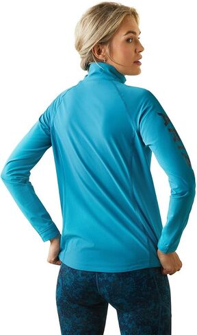 ARIAT Women's Agile Softshell Jacket, Mosaic Blue in Saudi Arabia