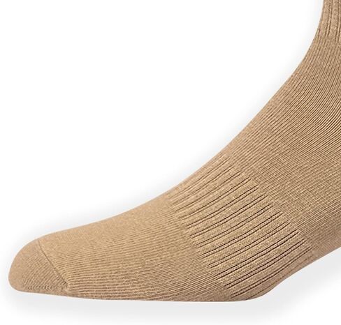 جوارب رجالية متوسطة الطاقم للتحكم في الرطوبة، فستان رياضي كلاسيكي من القطن، حزمة متعددة بني، بيج، أسمر، كاكي، متنوعة، 6 قطع in Kuwait