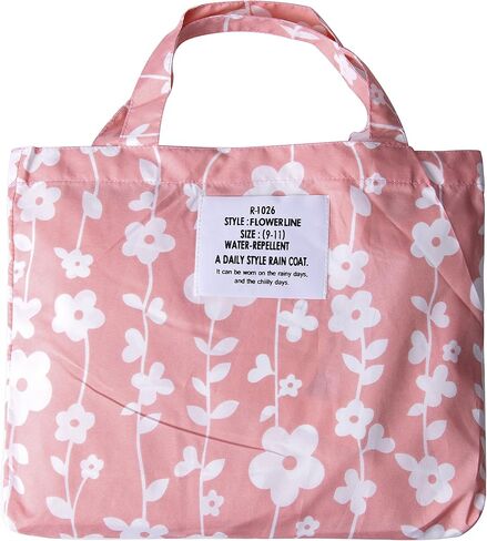 معطف مطر طويل خفيف الوزن للنساء من QZUnique مقاوم للماء وقابل للتعبئة بسحاب مع غطاء للرأس in Kuwait