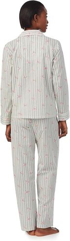 LAUREN Ralph Lauren Long Sleeve Notch Collar Long PJ Set in Kuwait