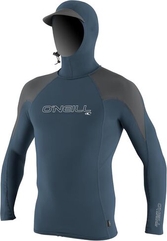 O'Neill Wetsuits Men's Premium Skins O'zone L/S Rash Guard W/Hood in Saudi Arabia