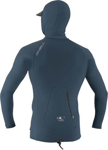 O'Neill Wetsuits Men's Premium Skins O'zone L/S Rash Guard W/Hood in Saudi Arabia