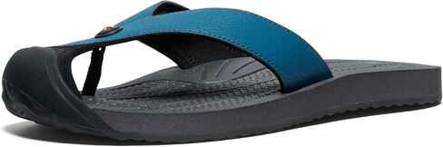 KEEN Men's Barbados Breathable Comfortable Sandals Toe Protection Flip-Flops in Saudi Arabia