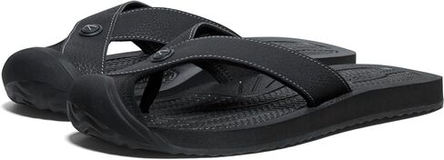 KEEN Men's Barbados Breathable Comfortable Sandals Toe Protection Flip-Flops in Saudi Arabia