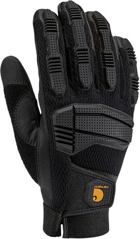 Carhartt Men's High Dexterity Protective Knuckle Guard Glove, Black, Small in Saudi Arabia