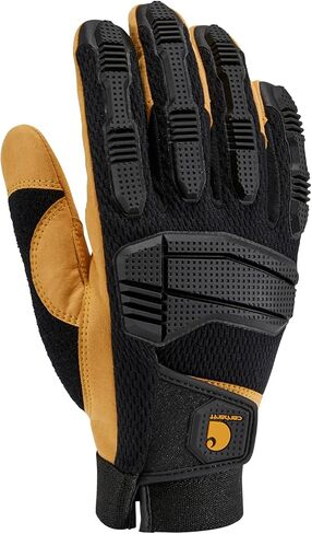 Carhartt Men's High Dexterity Protective Knuckle Guard Glove, Black, Small in Saudi Arabia