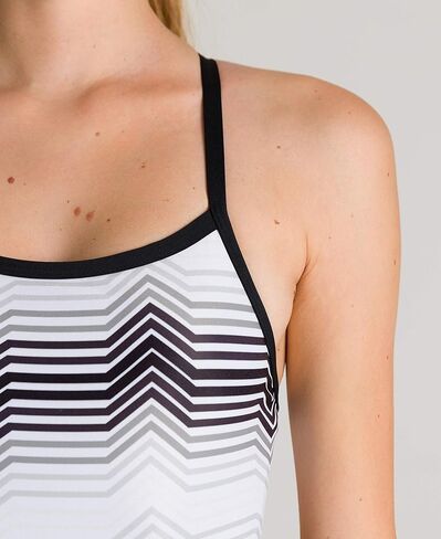 ARENA Women's Multicolor Stripes Challenge Back One Piece Swimsuit in Saudi Arabia