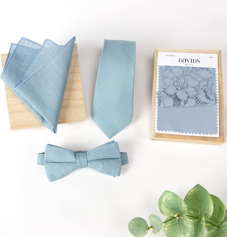 Spring Notion Boys' Linen Blend Bow Tie in Saudi Arabia