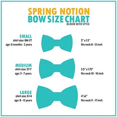 Spring Notion Boys' Linen Blend Bow Tie in Saudi Arabia