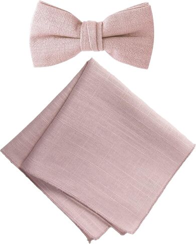 Spring Notion Boys' Linen Blend Bow Tie in Saudi Arabia