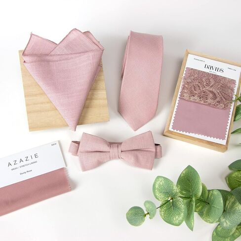 Spring Notion Boys' Linen Blend Bow Tie in Saudi Arabia