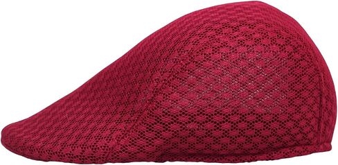 WITHMOONS Breathable Mesh Summer Hat Newsboy Ivy Cap Cabbie Flat Cap UZ30053 in Saudi Arabia