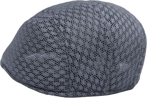 WITHMOONS Breathable Mesh Summer Hat Newsboy Ivy Cap Cabbie Flat Cap UZ30053 in Saudi Arabia