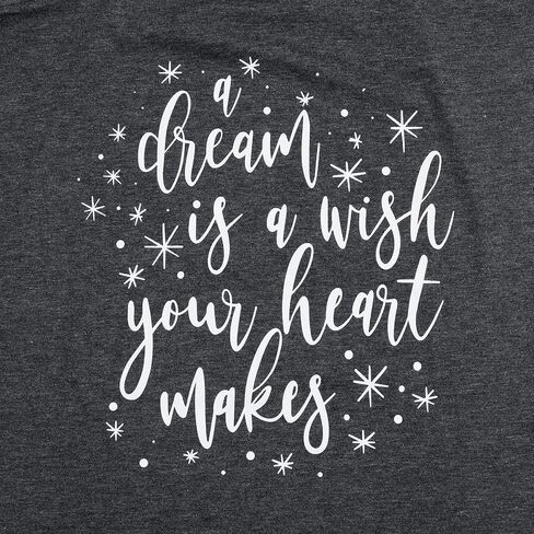 A Dream is A Wish Your Heart Makes Tank Tops Women Summer Funny Letter Print Casual Sleeveless Tank Tops in Saudi Arabia