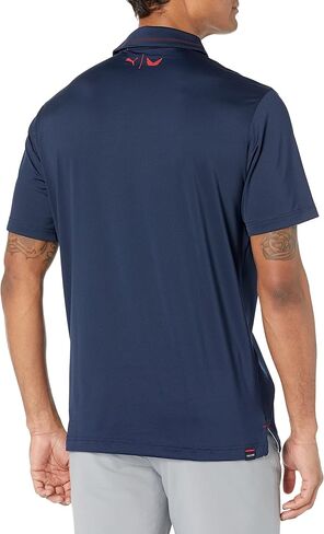 Puma Golf Mens Volition Freedom Stripe Polo in Saudi Arabia