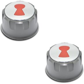 Grill Control Knobs 69892, Gas Control Knobs Replacement for Weber E-Spirit 200 Series with Front-Mounted Control Burner (2 Pcs)