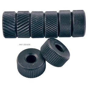 HHIP 2220-0030 4 Pair Knurling Wheel Kit with 3 Diamond and 1 Straight Knurls