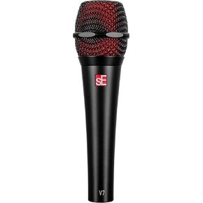 SE Electronics V7-BLK Studio Grade Handheld Microphone Supercardioid, Black