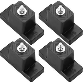 4Pack Rubber Vibration Isolator Mounting Bracket, Air Conditioner Mounting Bracket for Outdoor Mini Split Air Conditioner Condenser