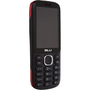 BLU Jenny TV 2.8 T276T هاتف خلوي GSM ثنائي شرائح الاتصال مع كاميرا 1.3 ميجابكسل - هواتف محمولة غير مقفلة - تغليف التجزئة - أسود أزرق