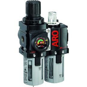 ARO C38121-600-VS Air Filter-Regulator-Lubricator Combination, 1/4" NPT