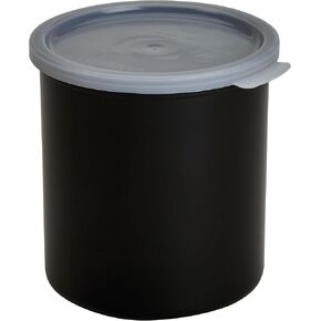 Cambro CP27 2.7 qt Capacity, 6-3/4" Height, Black Plastic Solid Crock