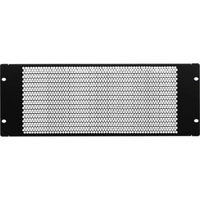 NavePoint 8U Blanking Panel, Perforated, Flanged, 19 inch Wide Network Server Rack or Server Cabinet, Filler Panel, Steel, Hardware Included in Kuwait