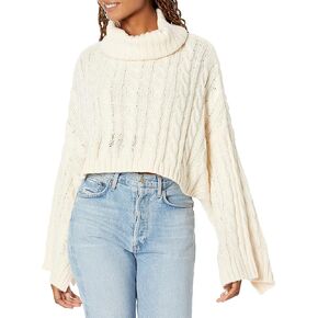 Steve Madden Apparel womens Sloane Sweater, Mocha Bisque, Small US
