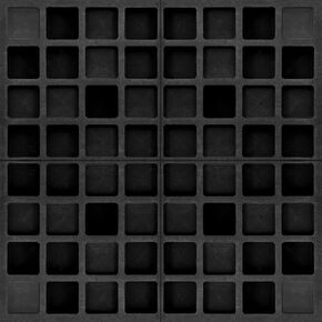 Foroomaco 4pcs EVA Acoustic Diffuser Total 24"x24"x2" Waffle Style Qrd Acoustic Panels Sound Diffusers for Home Studio Wall Art Foam Boards Room Acoustic Treatment (Black)
