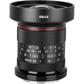 Meike 10mm F2.0 Ultra Wide Angle APS-C Manual Focus Lens Compatible with Fujifilm X Mount Mirrorless Cameras X-T1 X-T2 X-T3 X-T4 X-T5 X-T10 X-T20 X-T100 X-T200 XPro1 X-S10
