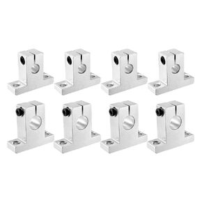 MECCANIXITY Set of 8 Linear Motion Rail Clamping Rod Rail Guide Support for 3D Coordinate Measuring