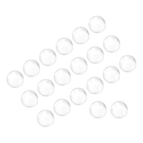 200pcs Glass Ball Boiling Stones - [8mm] Soda Lime Glass for Valves Equipment