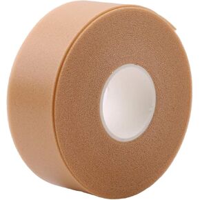 Brown Moleskin for Feet Mole Skin Bandage Roll with Extra Templates Heavy Duty Fabric Padding Tape for Shoe Friction Practical Design Foot Health