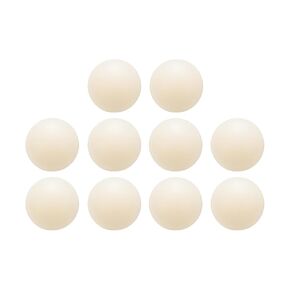 uxcell 10pcs Nylon Bearing Balls 1" 25.4mm Solid Plastic Balls, Precision Mini Nylon Balls