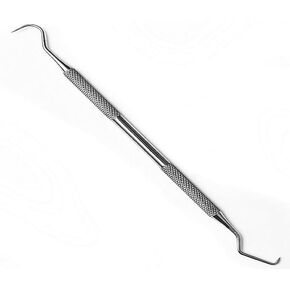 Professional Dental Tartar Scraper Tool - Dental Pick, Double Ended Tartar Remover for Teeth, Plaque Remover, Tooth Scraper, Medical Stainless Steel