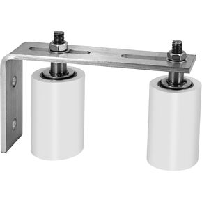 Gate Roller Guide Adjustable Nylon Rollers Heavy Duty L Shaped Bracket Sliding Gate Hardware