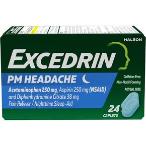 Excedrin PM, 24 Count